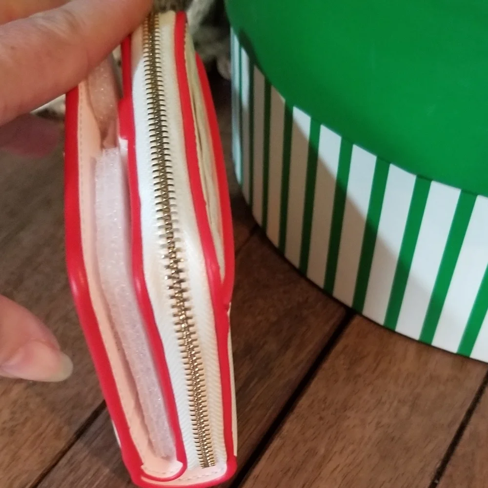 Kate Spade New York Strawberry Small Zip Wallet - Picture 3 of 10